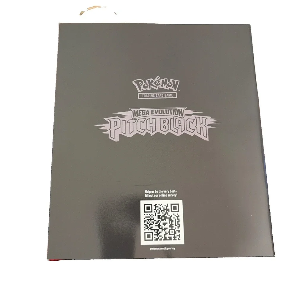 Pokémon TCG Mega Evolution: Pitch Black Player's Guide English Booklet NEW
